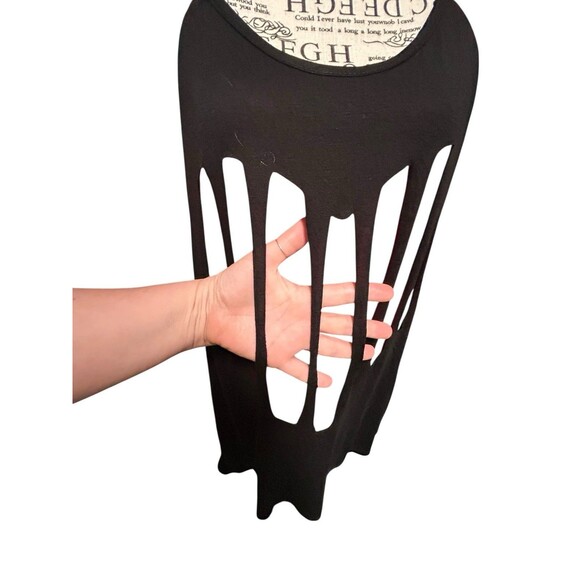 Annabell Women's Clothing Tee Red/black Heart Vampires Whimsygoth Grung Y2K 2X - Picture 4 of 6